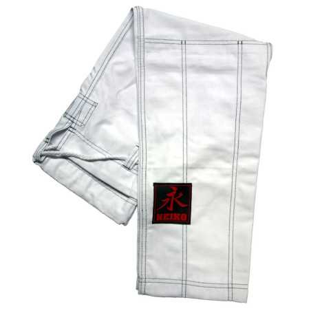 Keiko Gi Pants Slim Fit - White at a low price TJJS Kamppailuvaruste Oy fast delivery