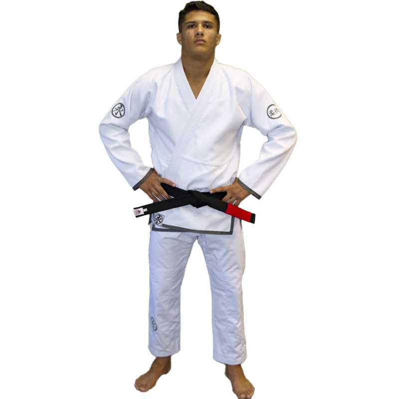 Keiko BJJ Kimono Slim Fit 2.0 - Valkoinen edulliseen hintaan TJJS Kamppailuvaruste Oy nopea toimitus Keiko BJJ Kimono Slim Fit 2.0 - Valkoinen edulliseen hintaan TJJS Kamppailuvaruste Oy nopea toimitus