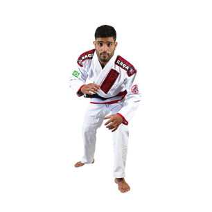 Keiko Raca BJJ Kimono Ouro Gi jacka - Vit