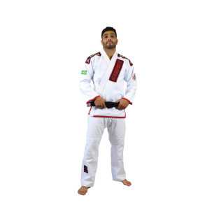 Keiko Raca BJJ Kimono Ouro Gi jacka - Vit