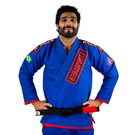 Keiko Raca BJJ Kimono Ouro Gi Jaket - Blue at a low price TJJS Kamppailuvaruste Oy fast delivery