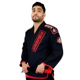 Keiko Raca BJJ Kimono Ouro Takki - Musta edulliseen hintaan TJJS Kamppailuvaruste Oy nopea toimitus
