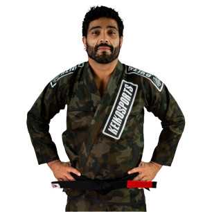 Keiko Raca BJJ Kimono Camuflado "Lançamento" edulliseen hintaan TJJS Kamppailuvaruste Oy nopea toimitus
