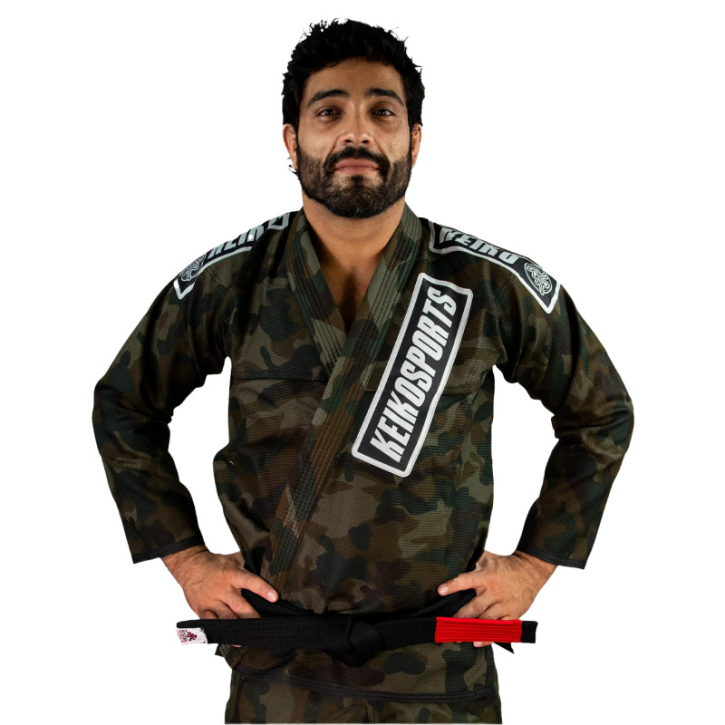 Keiko Raca BJJ Kimono Camuflado "Lançamento"