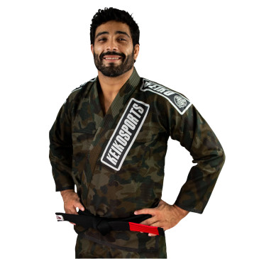 KeikoTJJS Kamppailuvaruste Oy|Keiko Raca BJJ Kimono Camuflado "Lançamento"|195,00 €|