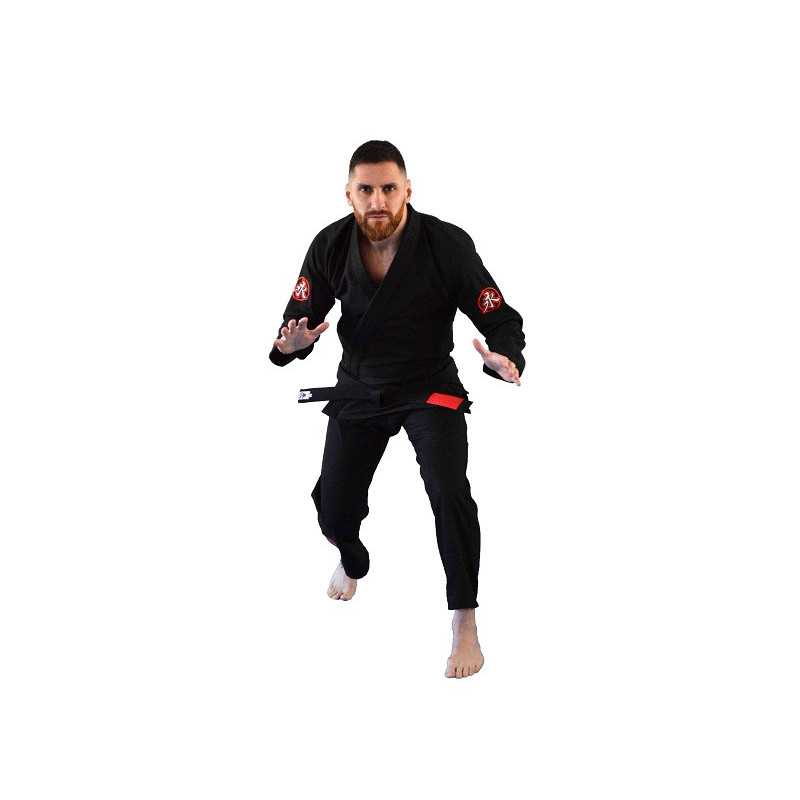 Keiko Raca BJJ Kimono Ultra Light - Musta edulliseen hintaan TJJS Kamppailuvaruste Oy nopea toimitus
