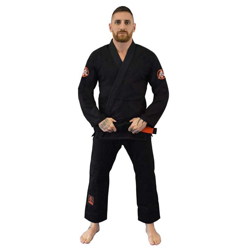 Keiko Raca BJJ Kimono Ultra Light - Musta edulliseen hintaan TJJS Kamppailuvaruste Oy nopea toimitus