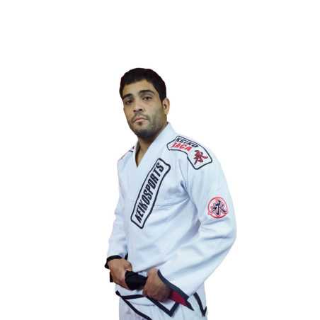 Keiko Raca BJJ Kimono Limited edition Gi Jacket - White at a low price TJJS Kamppailuvaruste Oy fast delivery