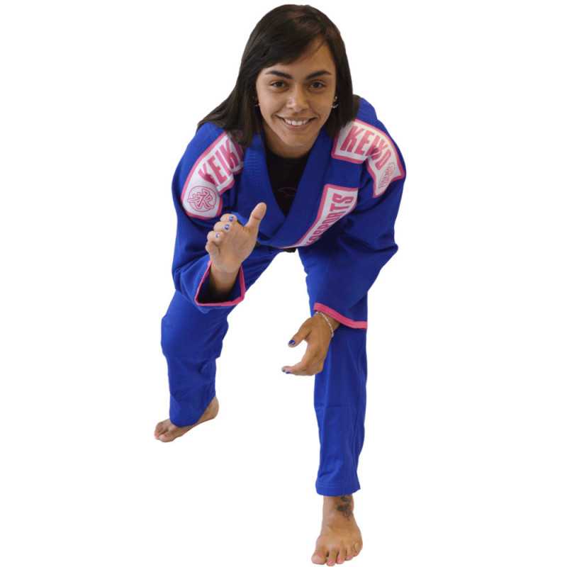 Keiko BJJ Girls Kimono - Blue at a low price TJJS Kamppailuvaruste Oy fast delivery Keiko BJJ Girls Kimono - Blue at a low price TJJS Kamppailuvaruste Oy fast delivery