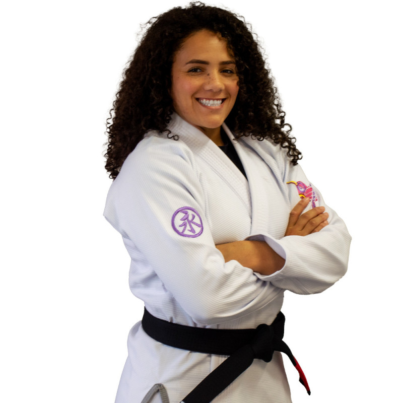 Keiko BJJ Kvinnors Colibri Gi Jacka - Vit