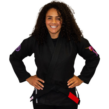 KeikoTJJS Kamppailuvaruste Oy|Keiko BJJ Kvinnors Colibri Gi Jacka - Svart|108,00 €|