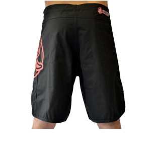 Keiko MMA Rip Stop Shorts - Black/Red