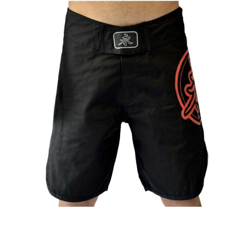 Keiko MMA Rip Stop Shorts - Svart/Röd