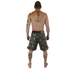 Keiko Camo Shorts - Green