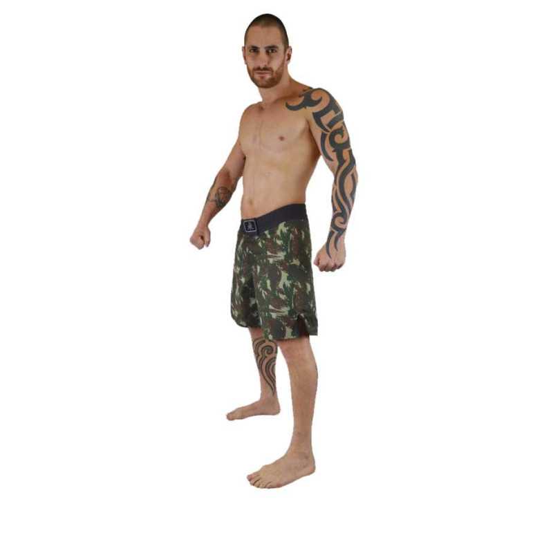 Keiko Camo Shortsit - Vihreä edulliseen hintaan TJJS Kamppailuvaruste Oy nopea toimitus