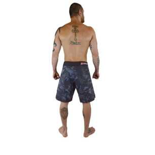 Keiko Camo Shorts - Blue