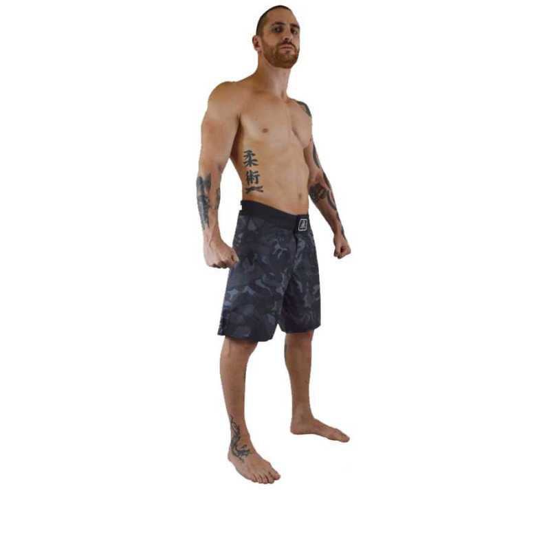 Keiko Camo Shorts - Blå till ett lågt pris TJJS Kamppailuvaruste Oy snabb leverans