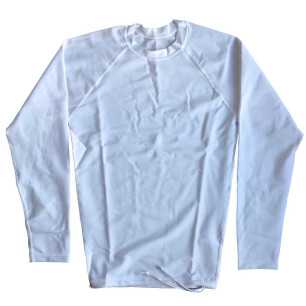 Keiko rash guard long sleeve - White at a low price TJJS Kamppailuvaruste Oy fast delivery