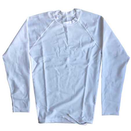 Keiko rash guard long sleeve - White at a low price TJJS Kamppailuvaruste Oy fast delivery
