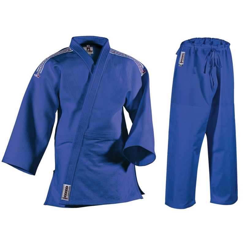 Dan Rho Ultimate Judo dräkter - blå till ett lågt pris TJJS Kamppailuvaruste Oy snabb leverans