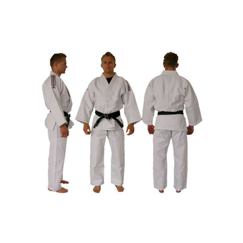Dan Rho Ultimate Judo dräkter - Vit till ett lågt pris TJJS Kamppailuvaruste Oy snabb leverans