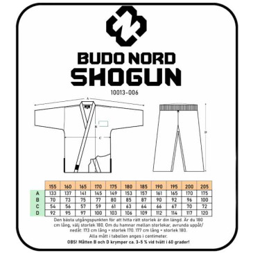 TJJS Kamppailuvaruste Oy|Budo-Nord Ju-Jutsu Gi Shogun|€109.00