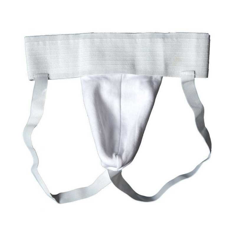 Groin Guard Budo Nord Standard WKF for man - White at a low price TJJS Kamppailuvaruste Oy fast delivery