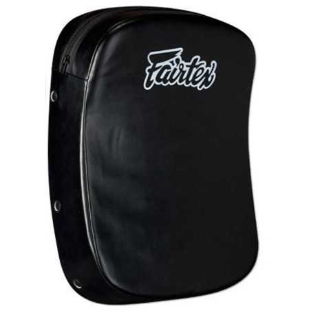 Fairtex FS3 Micro Fibre -  Leg Kick Pads "Boomerang Style" at a low price TJJS Kamppailuvaruste Oy fast delivery