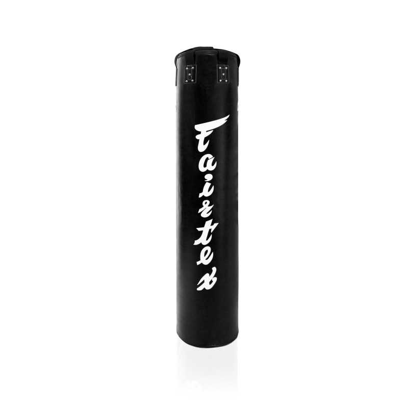 Punching bag 180cm Fairtex HB6 - Muay Thai Banana Bag - Filled at a low price TJJS Kamppailuvaruste Oy fast delivery