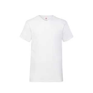 Men's V-neck valueweight t-shirt - White at a low price TJJS Kamppailuvaruste Oy fast delivery