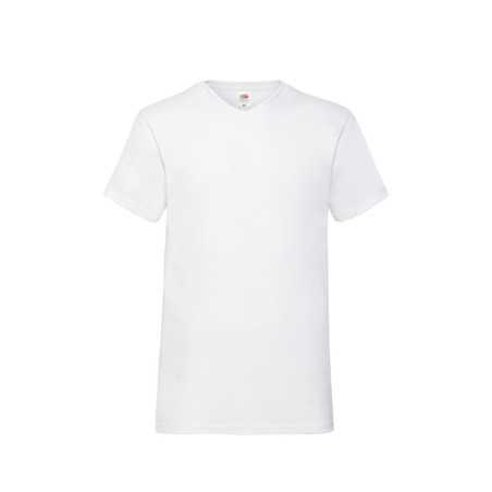 Men's V-neck valueweight t-shirt - White at a low price TJJS Kamppailuvaruste Oy fast delivery