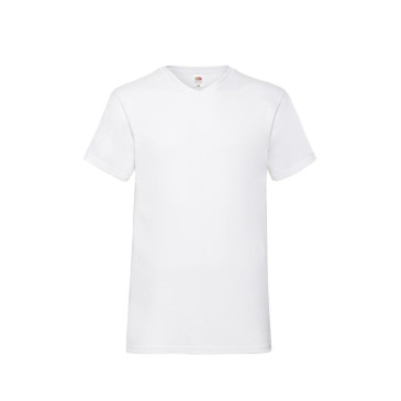 TJJS Kamppailuvaruste Oy|Men's V-neck valueweight t-shirt - White|€7.59