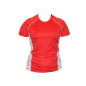 Ladys Technical T-shirts - Red/White