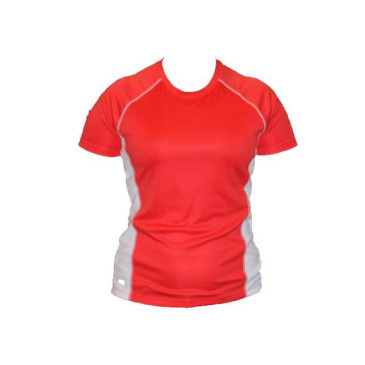 TJJS Kamppailuvaruste Oy|Ladys Technical T-shirts - Red/White|€18.72