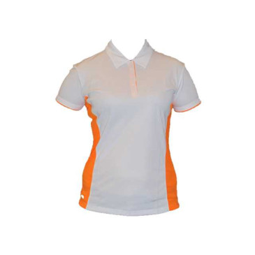 KamppailuvarusteTJJS Kamppailuvaruste Oy|Ladys Technical pikétröjor - Vit/Orange|18,72 €|