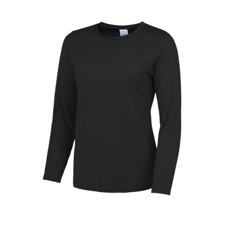 Lady-Fit Long Sleeve Crew Neck T-shirts