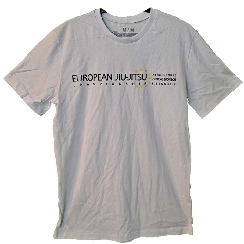 2017 EUROPEAN JIU-JITSU CHAMPIONSHIP T-shirts - Vit