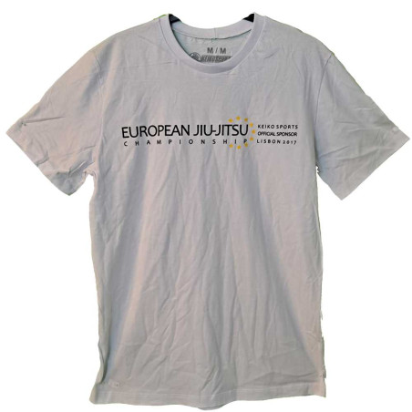 2017 EUROPEAN JIU-JITSU CHAMPIONSHIP T-shirts - Vit