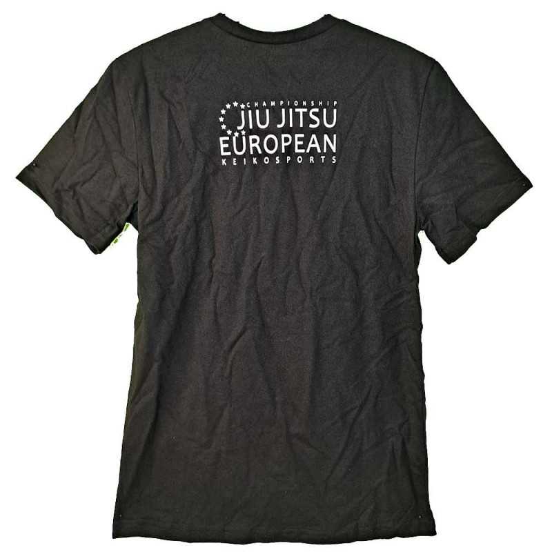 2017 EUROPEAN JIU-JITSU CHAMPIONSHIP T-shirts - Black at a low price TJJS Kamppailuvaruste Oy fast delivery