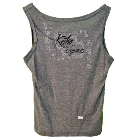 Keiko women's sleeveless T-shirt gray