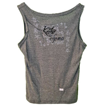 TJJS Kamppailuvaruste Oy|Keiko women's sleeveless T-shirt gray|€20.00