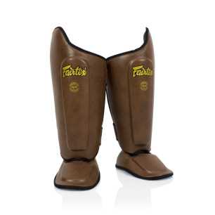 Fairtex SP8 Ultimate säärisuoja - Ruskea