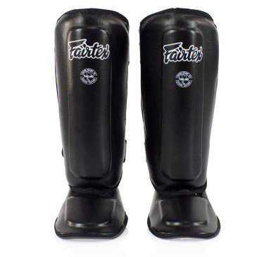 TJJS Kamppailuvaruste Oy|Fairtex SPK9 Kids Shin Pads Black|€92.00