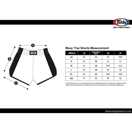 Fairtex Muaythai Slim Cut shortsit BS-Micro - Sininen