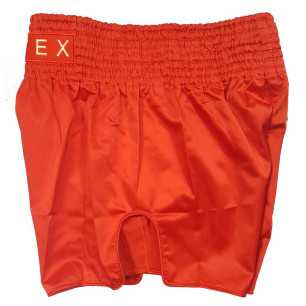 Fairtex Muaythai Slim Cut shorts BS-Micro - Röd