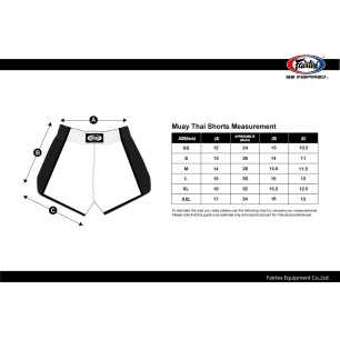 Fairtex Muaythai Slim Cut shortsit BS-Micro - Musta