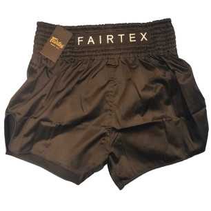 Fairtex Muaythai Slim Cut shortsit BS-Micro - Musta edulliseen hintaan TJJS Kamppailuvaruste Oy nopea toimitus