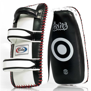 TJJS Kamppailuvaruste Oy|Fairtex FS3 Micro Fibre -  Leg Kick Pads "Boomerang Style"|€171.04