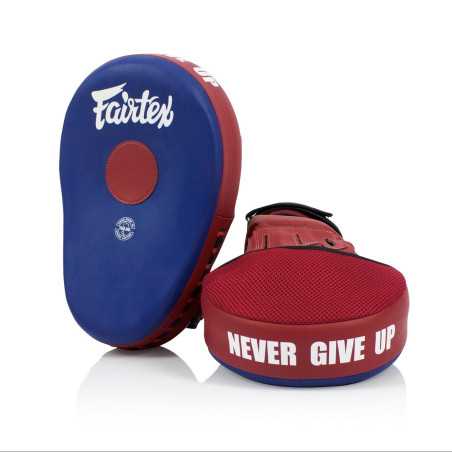 Fairtex FMV13 Focus Mitt "Boomerang Style" at a low price TJJS Kamppailuvaruste Oy fast delivery