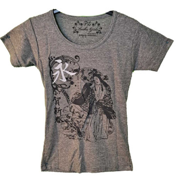 TJJS Kamppailuvaruste Oy|Keiko women's T-shirt gray|€20.00